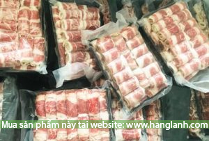 Ba chỉ bò Canada cuộn